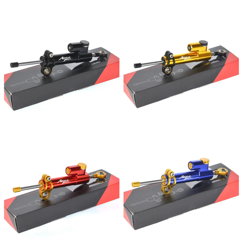 Steering Damper Stabilizer Kit Cnc - ホンダアフリカツイン AfricaTwin CRF1000L CRF1100L 2018 2019+