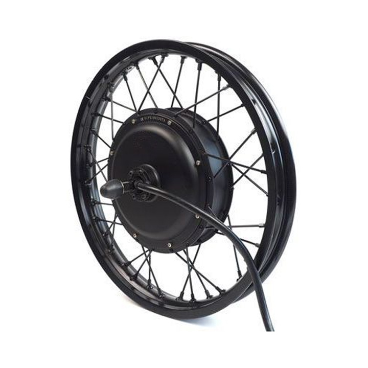 60V 5000W Brushless Hub Motor - 1.85X 19 60V 72V 3000W 5000Wブラシレスギアードスポーク電動バイクホイール