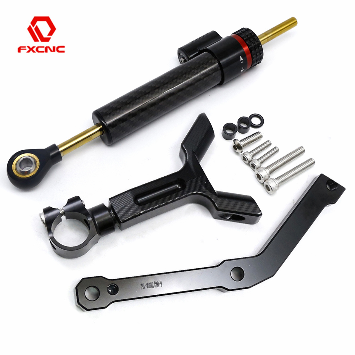 Steering Damper Stabilizer Kit Cnc - トライアンフ ストリートトリプル 765 S R RS