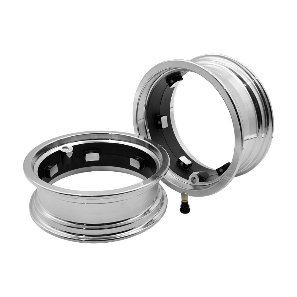 Split Rim 11 Inch Tubeless Wheel Hub - 10インチ11インチアルミ合金ホイールハブリム交換用電動スクーター10x2.70-6.5 90/65-6.5チューブレスタイヤホイールパーツ
