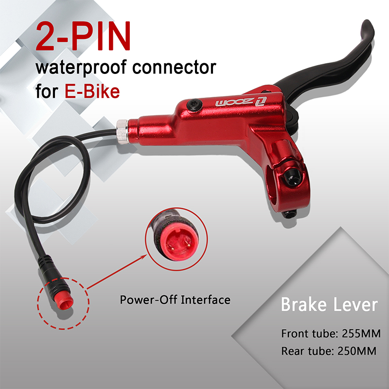 ZOOM HB-876E電動自転車ディスクブレーキセット 4 - Zoom Hydraulic Brake 4 Piston E-Scooter のレビューと価格