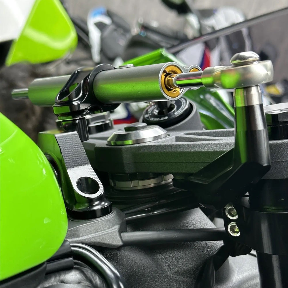 カワサキニンジャ ZX 6R ZX-6R ZX6R 2024 - Steering Damper Stabilizer Kit Cnc のレビューと価格