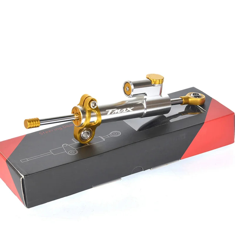 ヤマハ T-MAX TMAX 500/530 2001 20 - Steering Damper Stabilizer Kit Cnc のレビューと価格