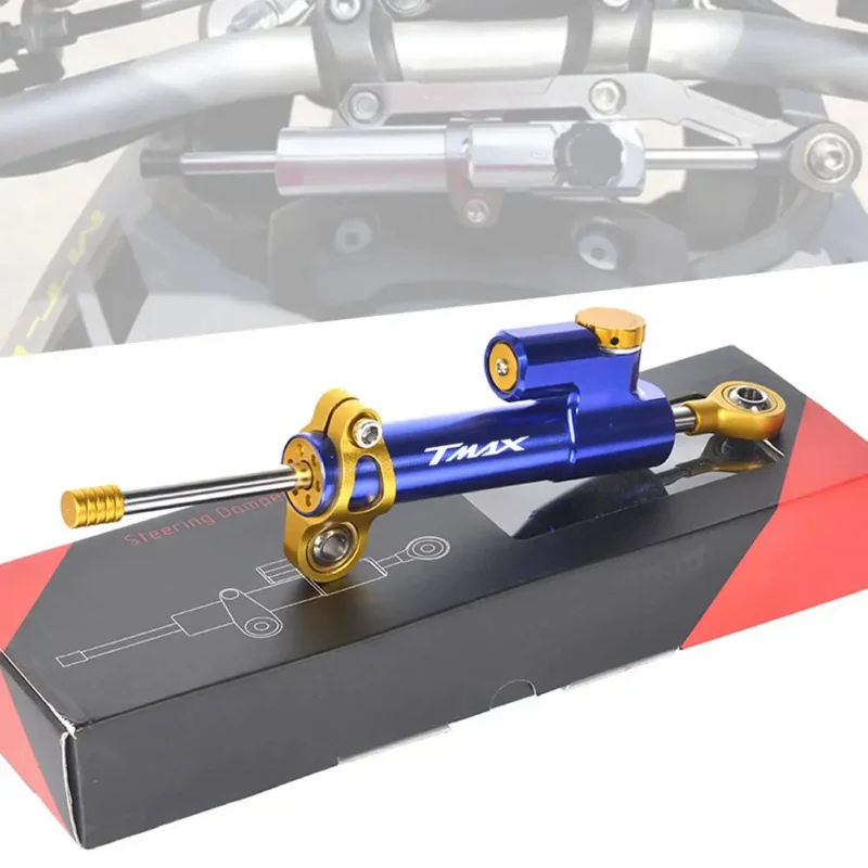 ヤマハ T-MAX TMAX 500/530 2001 20 - Steering Damper Stabilizer Kit Cnc のレビューと価格
