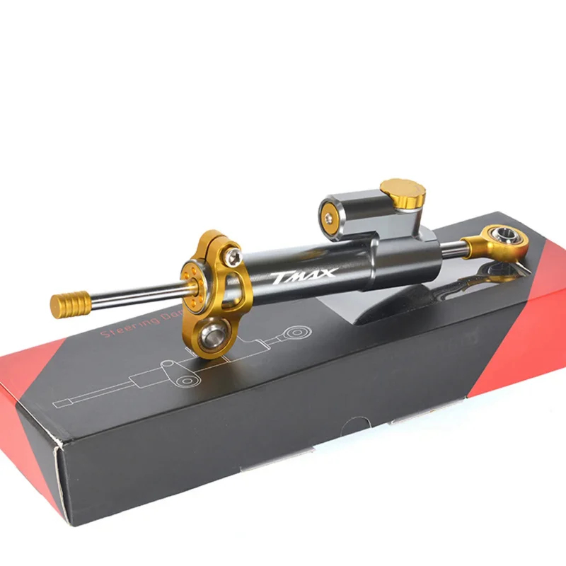 ヤマハ T-MAX TMAX 500/530 2001 20 - Steering Damper Stabilizer Kit Cnc のレビューと価格