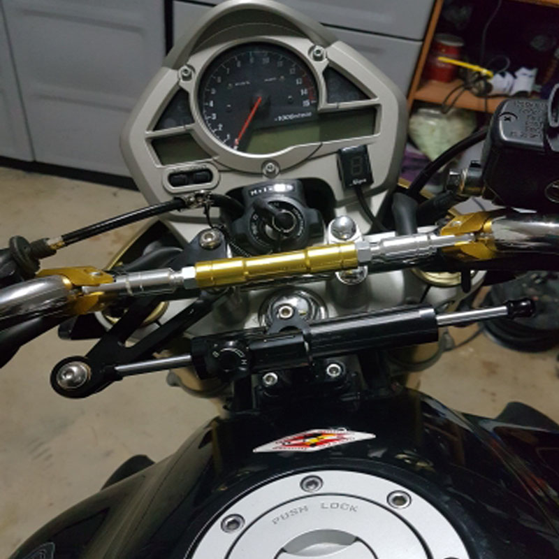 CNC ステアリングダンパーホンダ CB600F ホーネット - Steering Damper Stabilizer Kit Cnc のレビューと価格