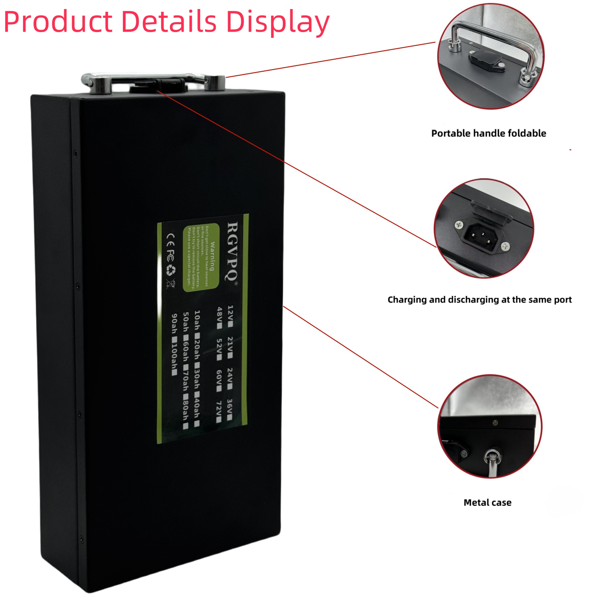 航空輸送、ハーレーバッテリー72V20AH〜100AHリチウ - 72V 30Ah Lifepo4 Battery Pack のレビューと価格