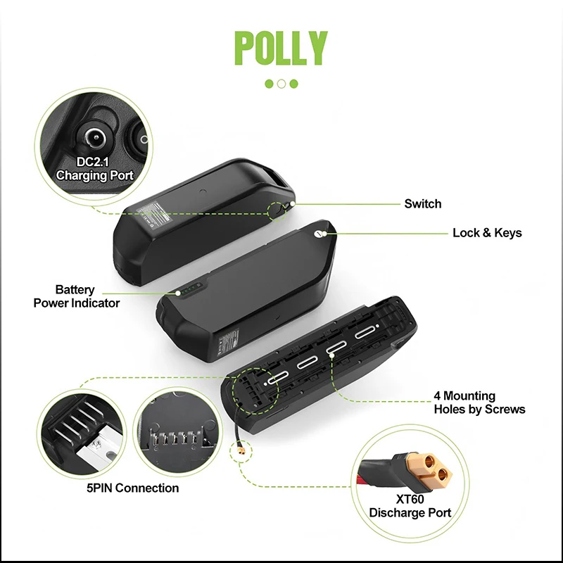 52V50Ah Hailong Polly 48V 60V  - 60V 30Ah 21700 Battery Pack のレビューと価格